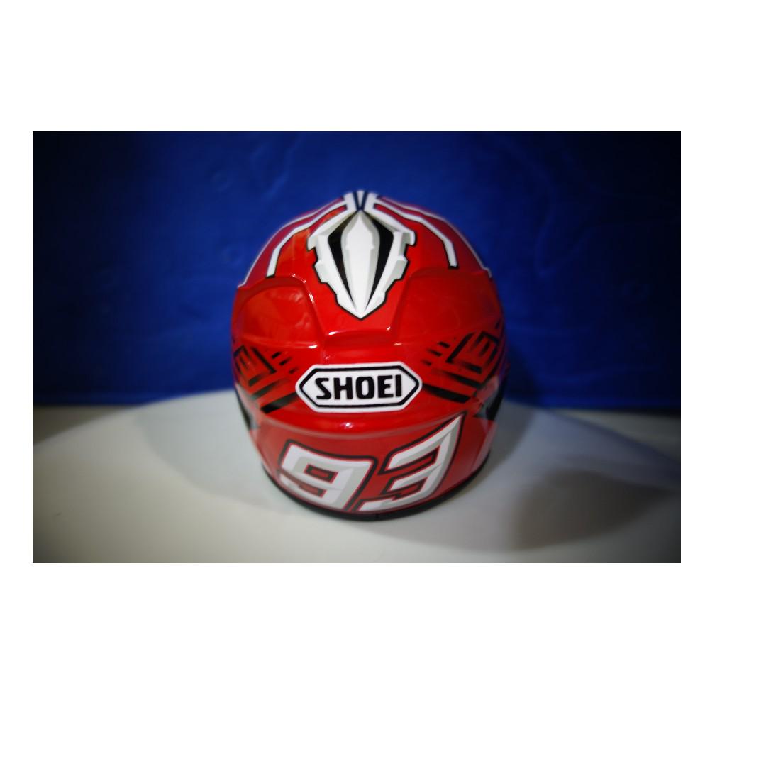 Marc Marquez Shoei Mini Helmet Motorcycles Motorcycle Apparel on