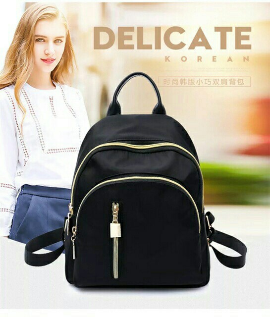 mini korean backpack