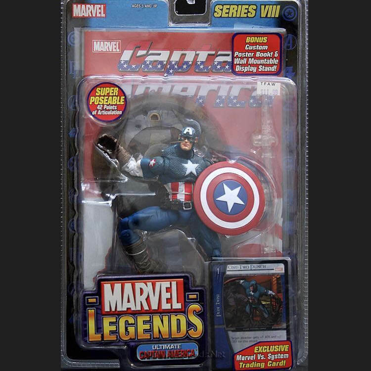 marvel legends ultimate captain america