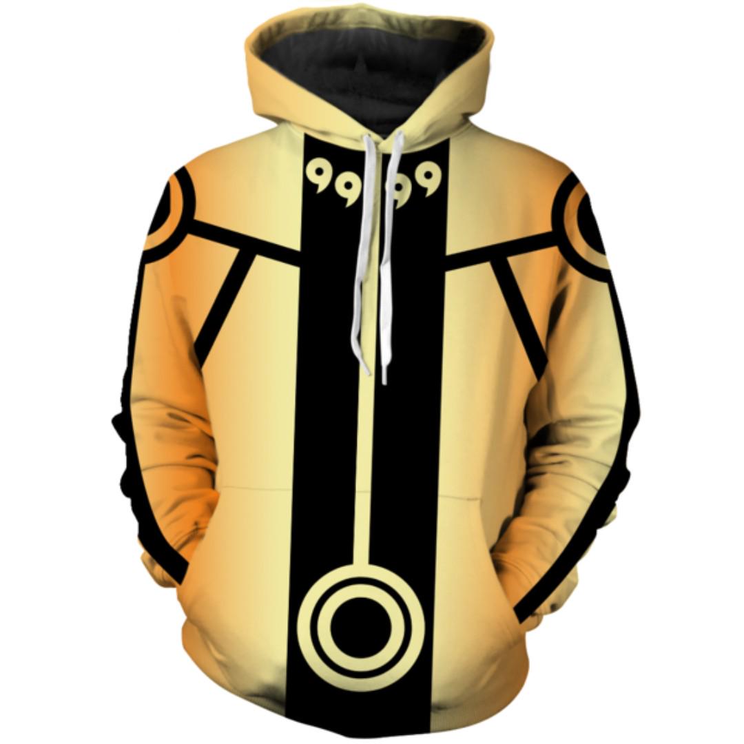 Naruto kurama mode hoodie clearance