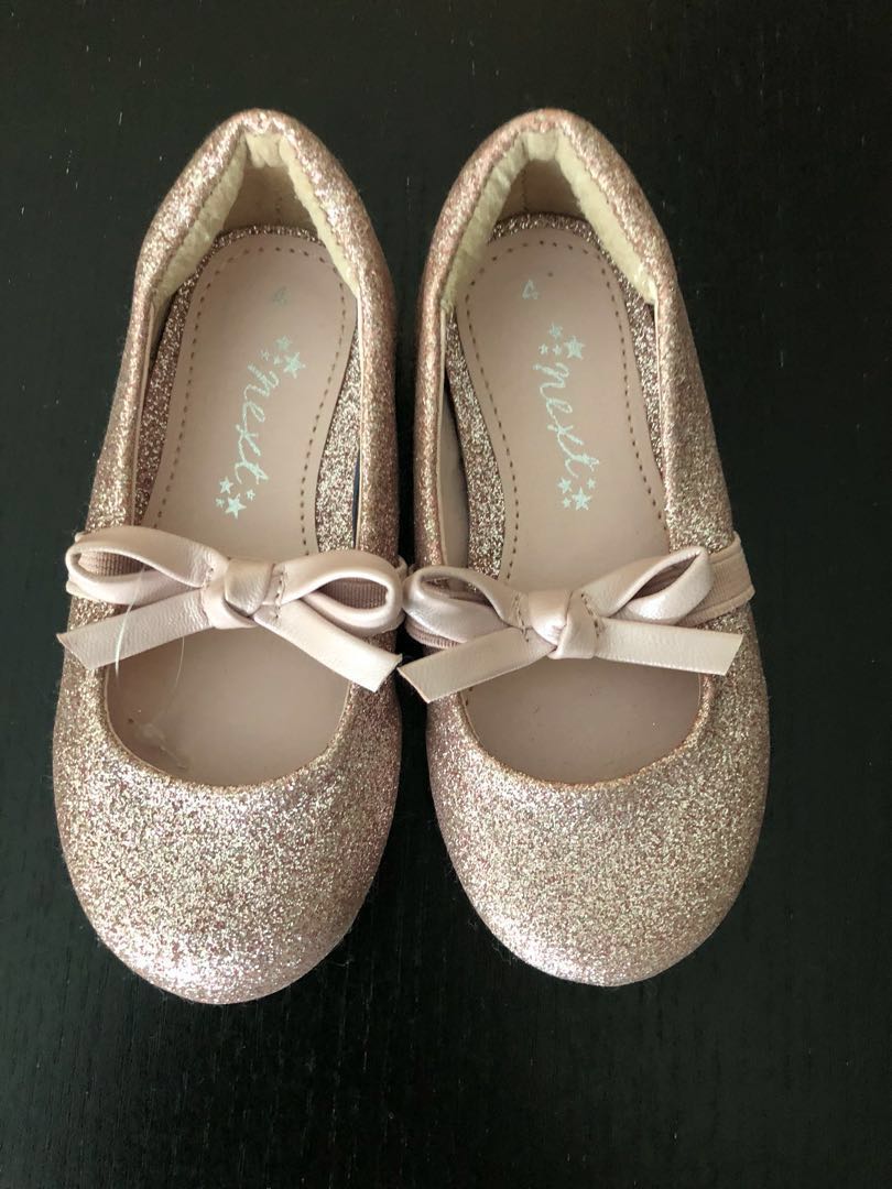 Next pink glitter kids baby girl toddler shoes Babies Kids Babies