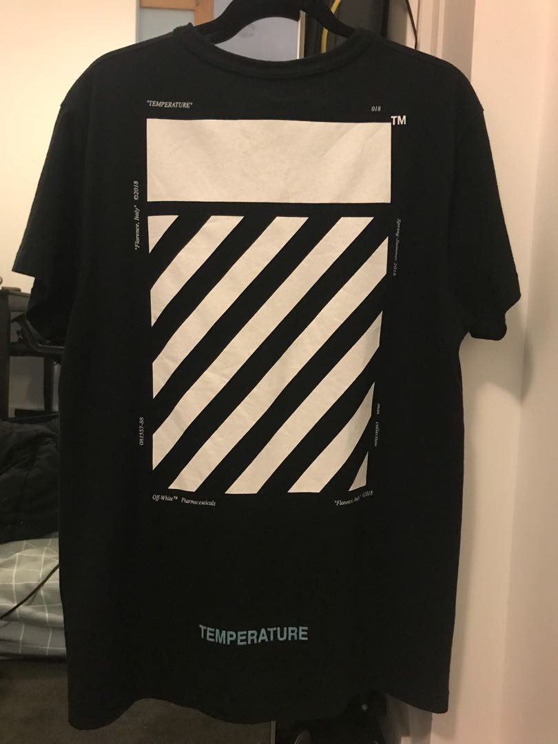 off white ss18 tee