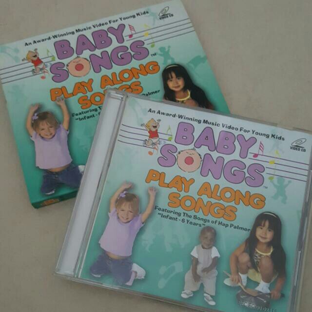 FIXED PRICE📬Original Baby Song Play Along Songs VCD, Music & Media, CDs