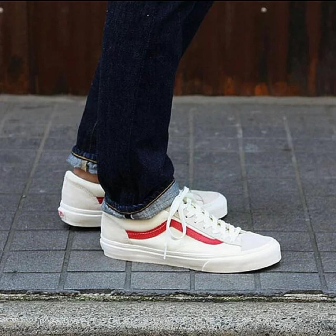 Marshmallow vans red cheap