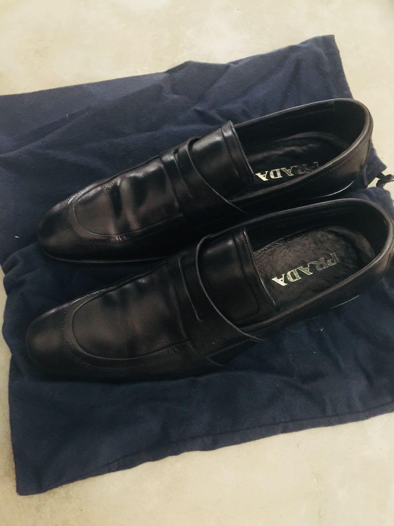 prada mens formal shoes