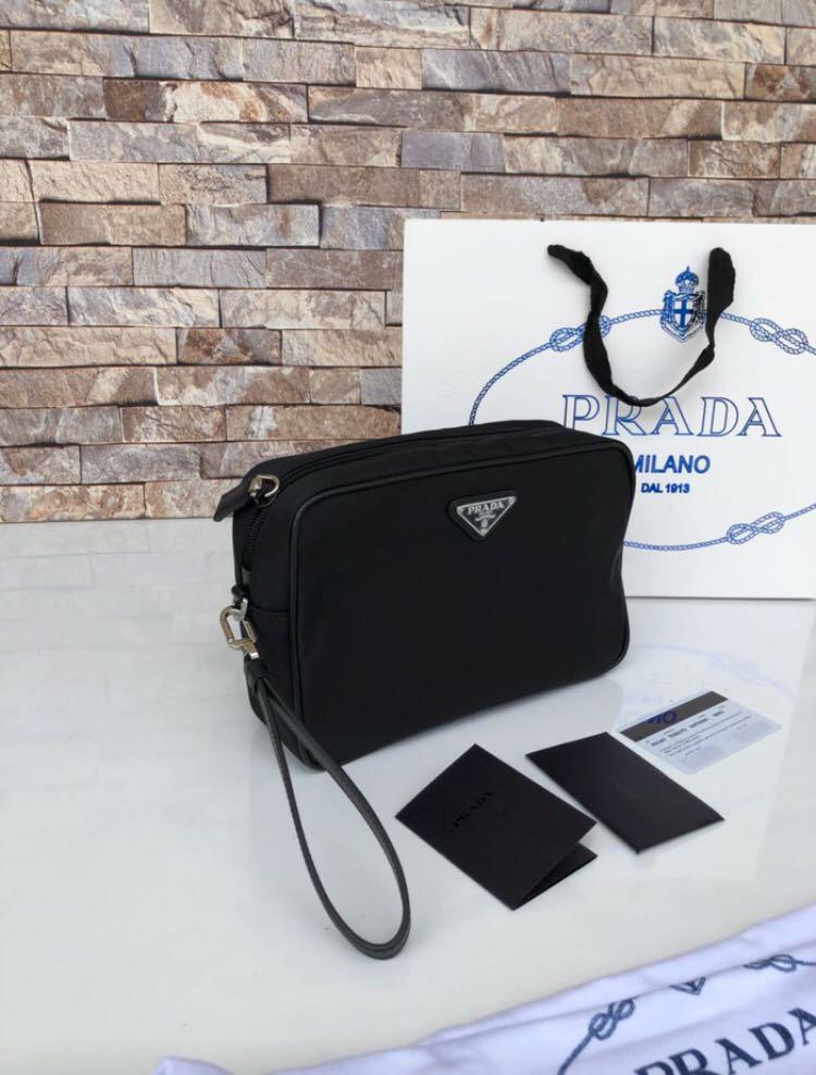 prada clutch man