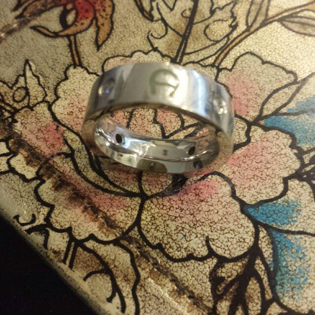 Pre Loved Etienne Aigner Fashion Ring Luxury On Carousell
