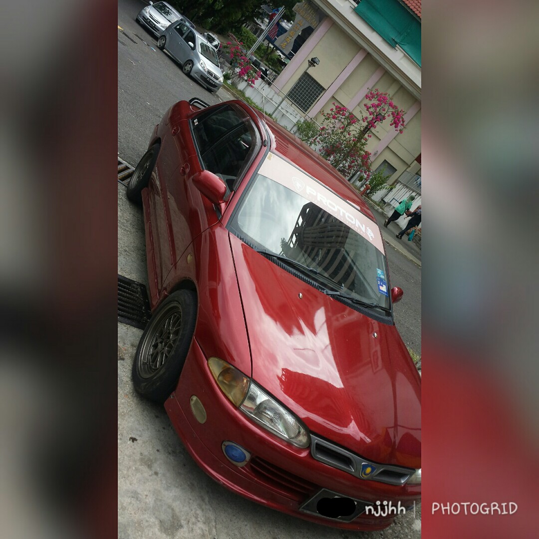 Proton Wira convert mitsubishi enjin, Cars, Cars for Sale on Carousell