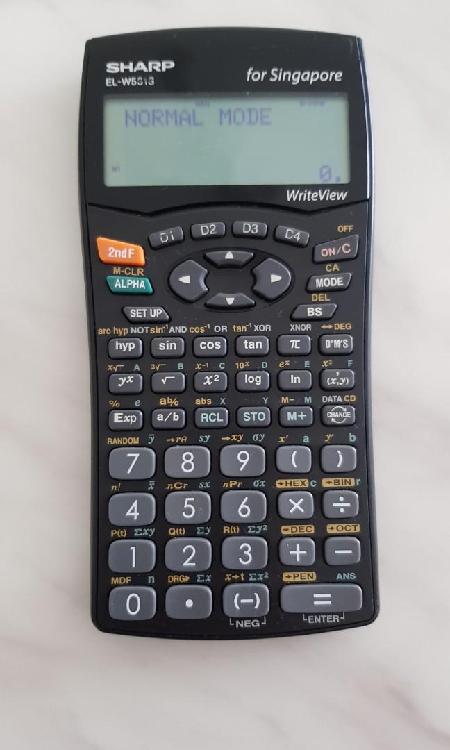 Sharp El W531s Calculator For Singapore Electronics Others On