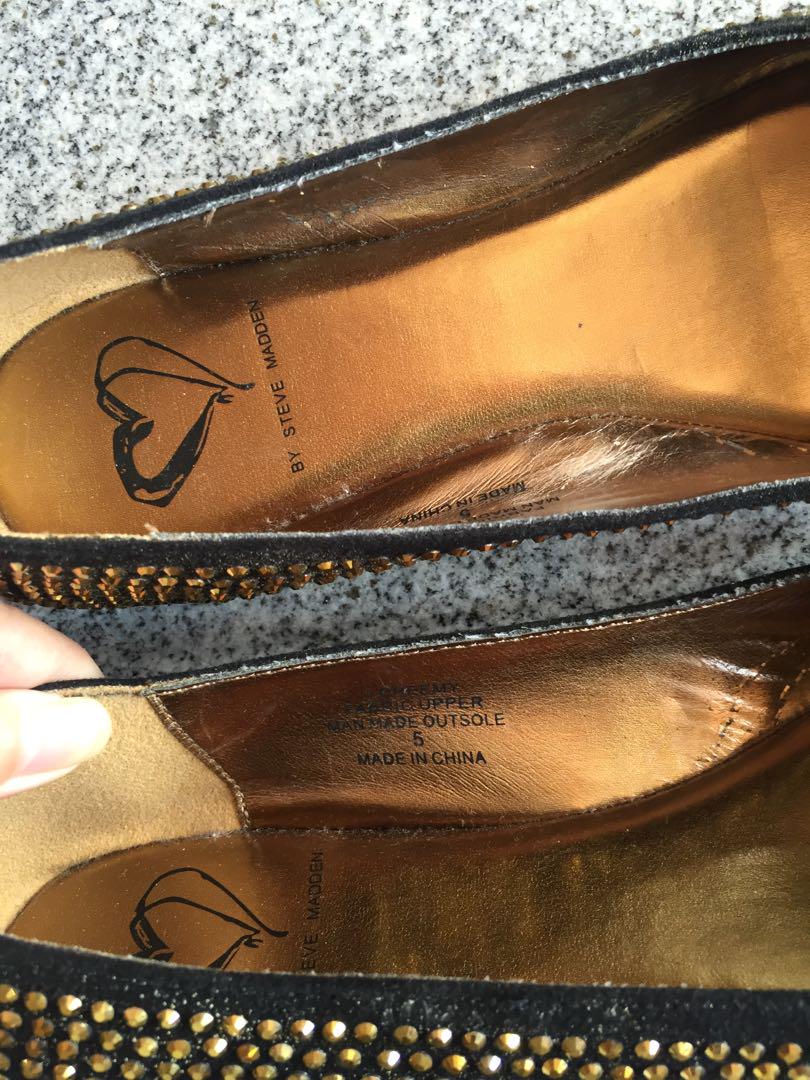 steve madden bling flats