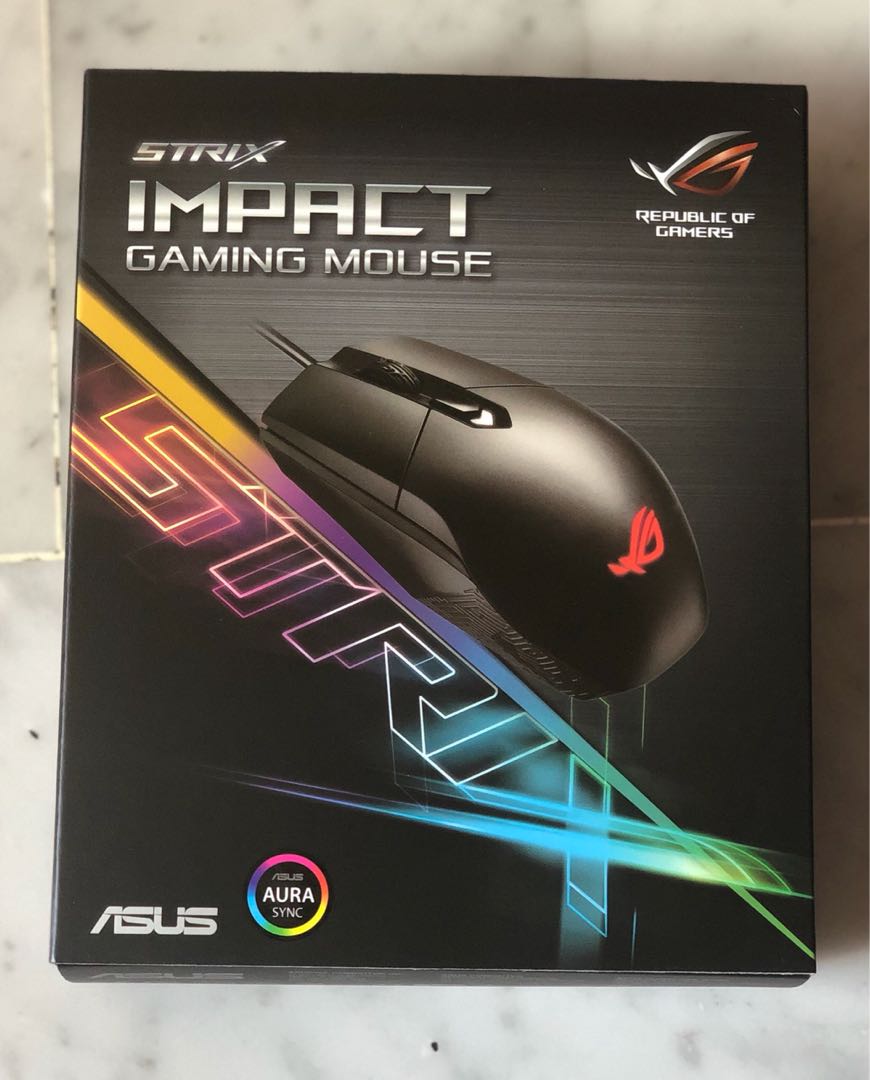 Strix Impact Gaming Mouse, Computers & Tech, Parts & Accessories ...