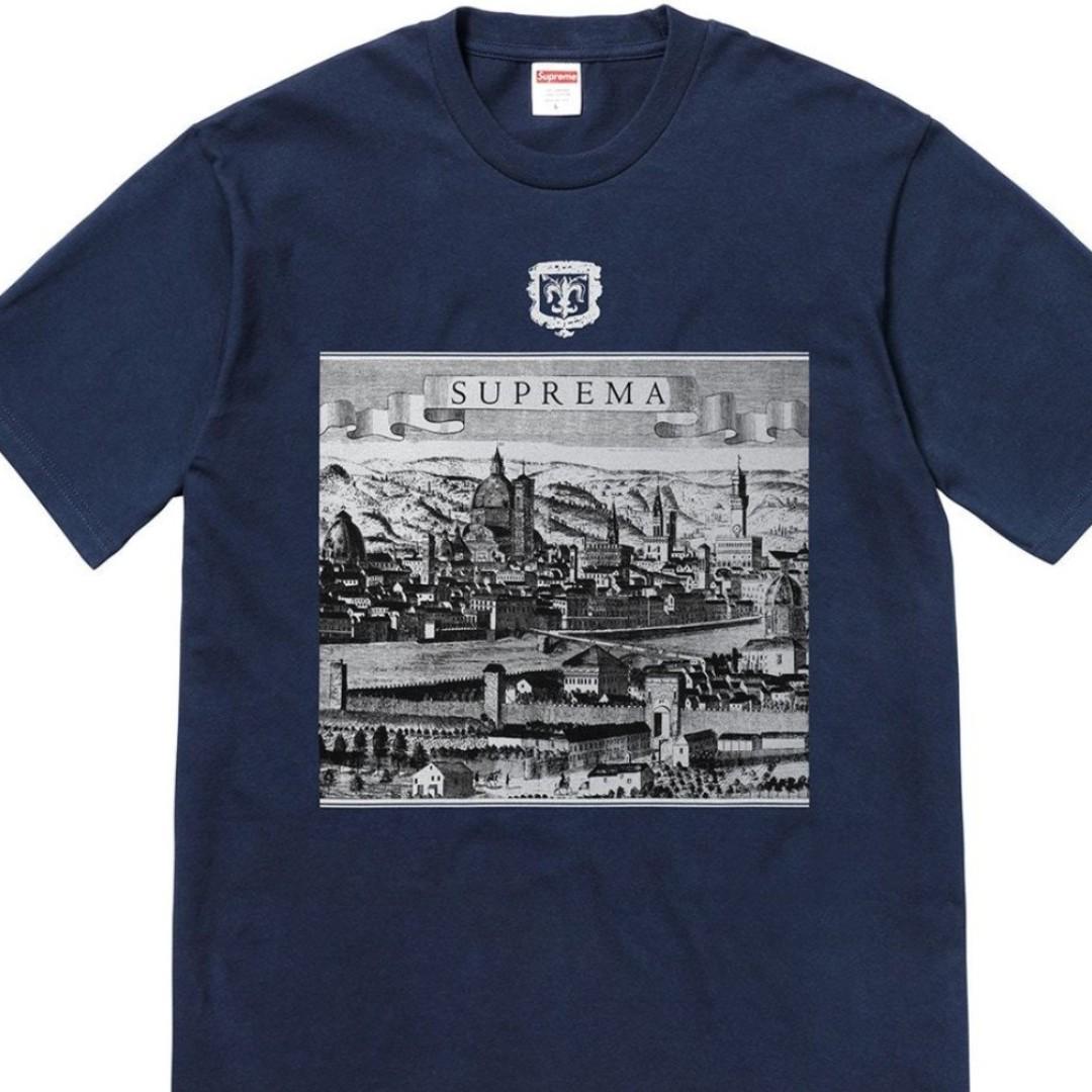 SUPREME FIORENZA TEE Men s Fashion Tops Sets Tshirts Polo Shirts on Carousell