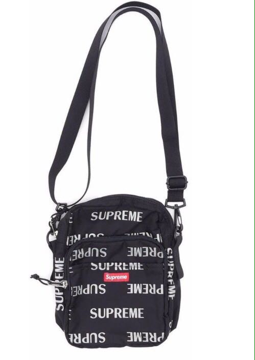 supreme shoulder bag reflective