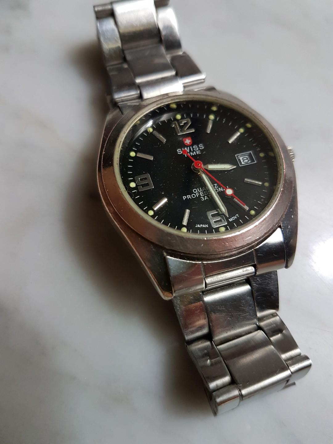 SWISS Time Date Men Qoartz Watch. Men s Fashion Watches