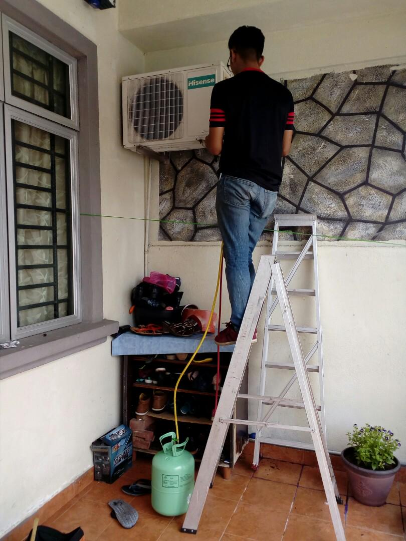 Topup Gas Aircond Rumah Services Home Services Aircon Services On Carousell