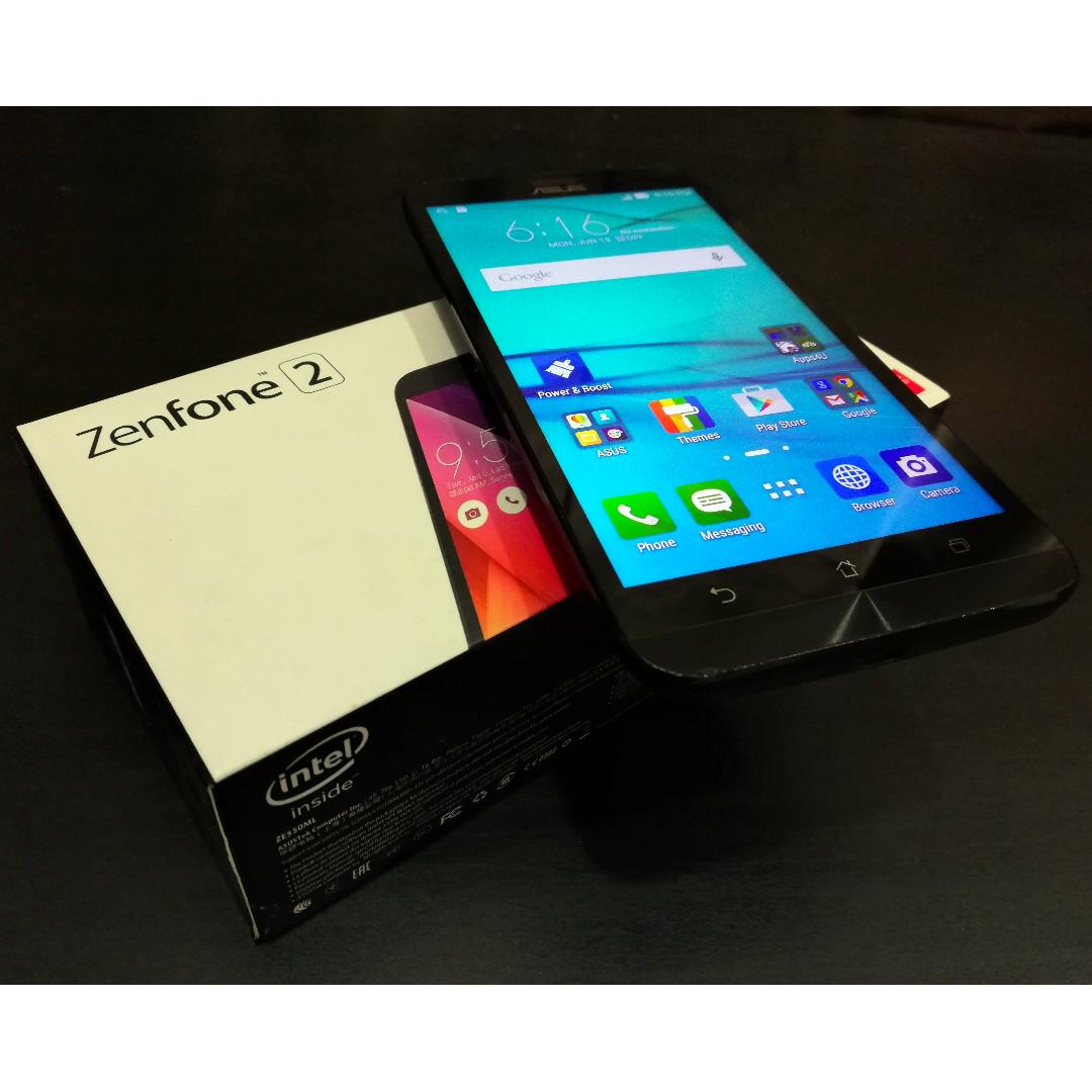Used Asus Zenfone 2 Ze550ml Black 2g Ram 16gb Rom Mobile Phones Tablets Android Phones Others On Carousell