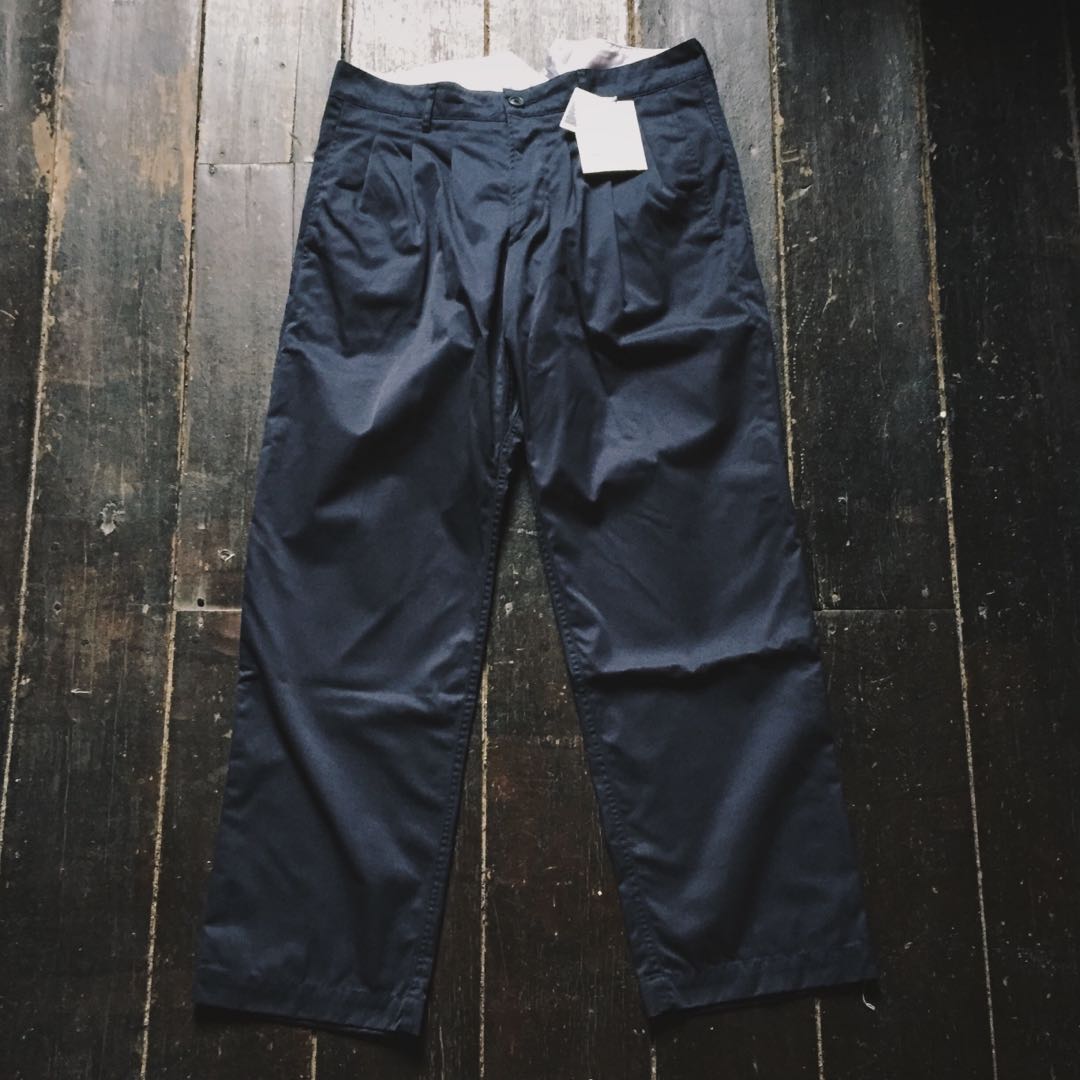 Visvim Hakama Pants Chino Twill Navy Men S Fashion Clothes Bottoms On Carousell