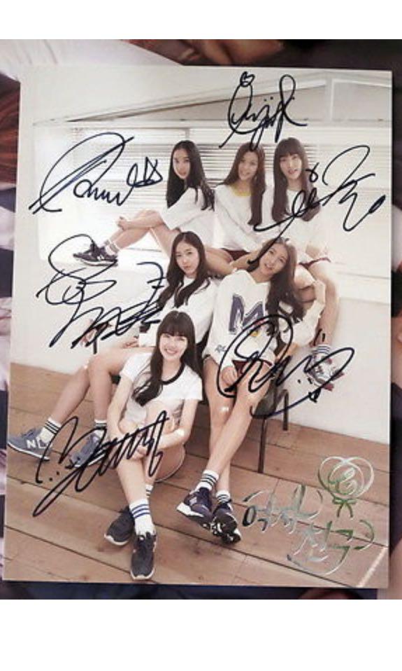 Wtb Lf Gfriend Season Of Glass Autographed Signed Album New Used Hobbies Toys Memorabilia Collectibles K Wave On Carousell
