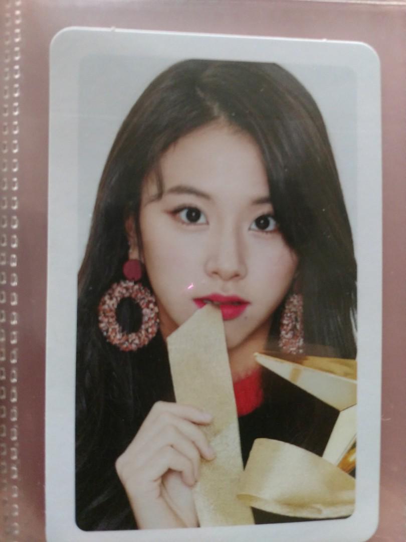 wtt-twice-chaeyoung-merry-happy-ver-b-photocard-hobbies-toys
