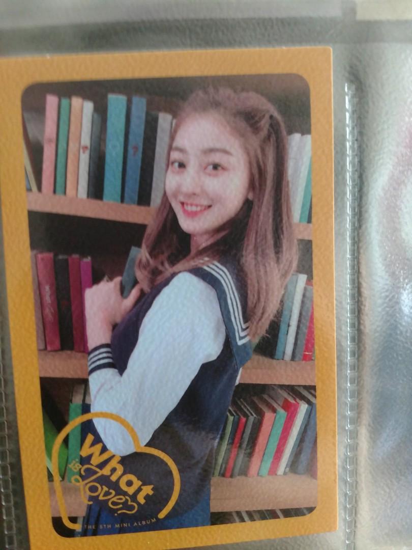 Wtt Twice Jihyo What Is Love Photocard Entertainment K Wave On Carousell