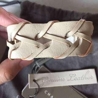 Charles and Keith leather bracelet
