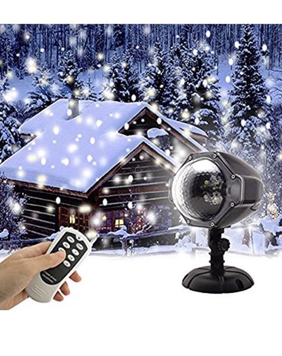 Mini led store snowfall light