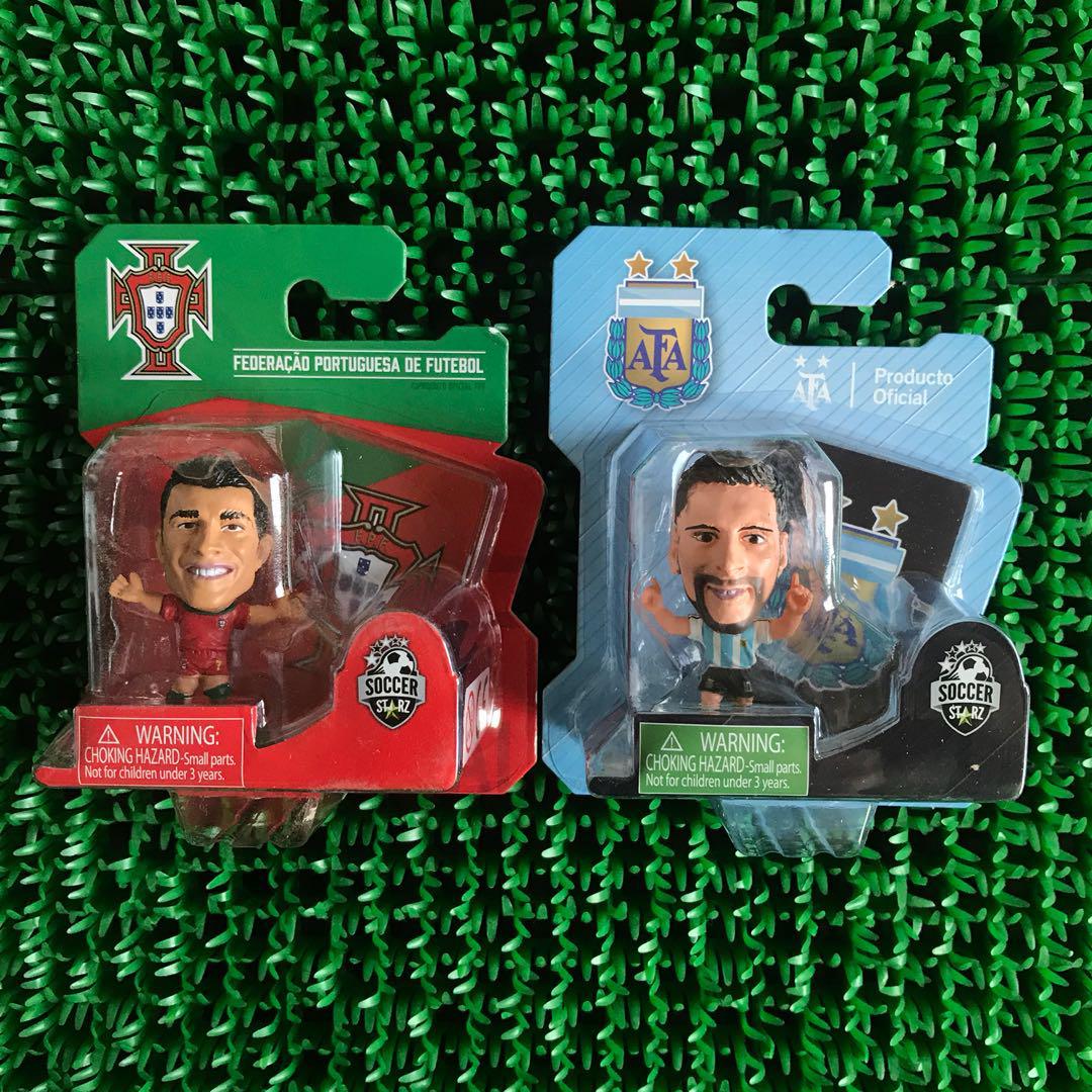 LIONEL MESSI & CRISTIANO RONALDO - SOCCERSTARZ COMBO PACK (2-PACK)