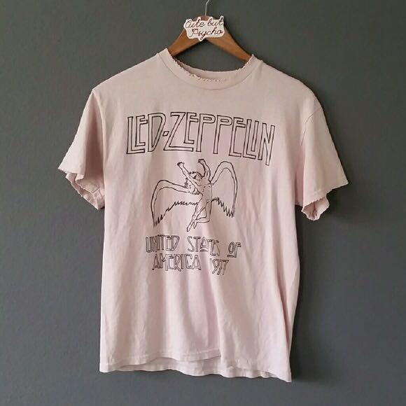 Led zeppelin t deals shirt brandy melville