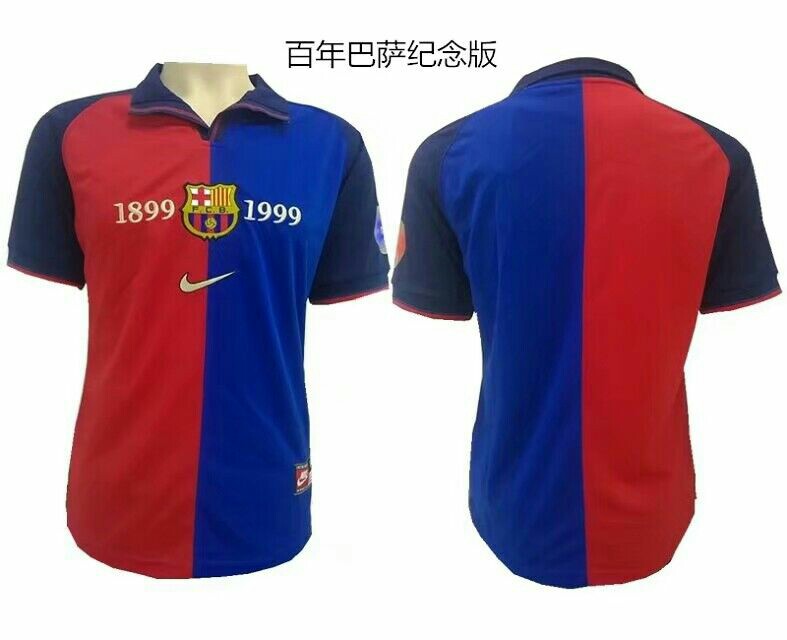 barcelona 100 years jersey