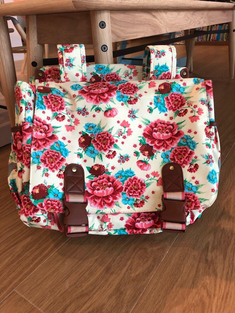 basil bloom pannier bag