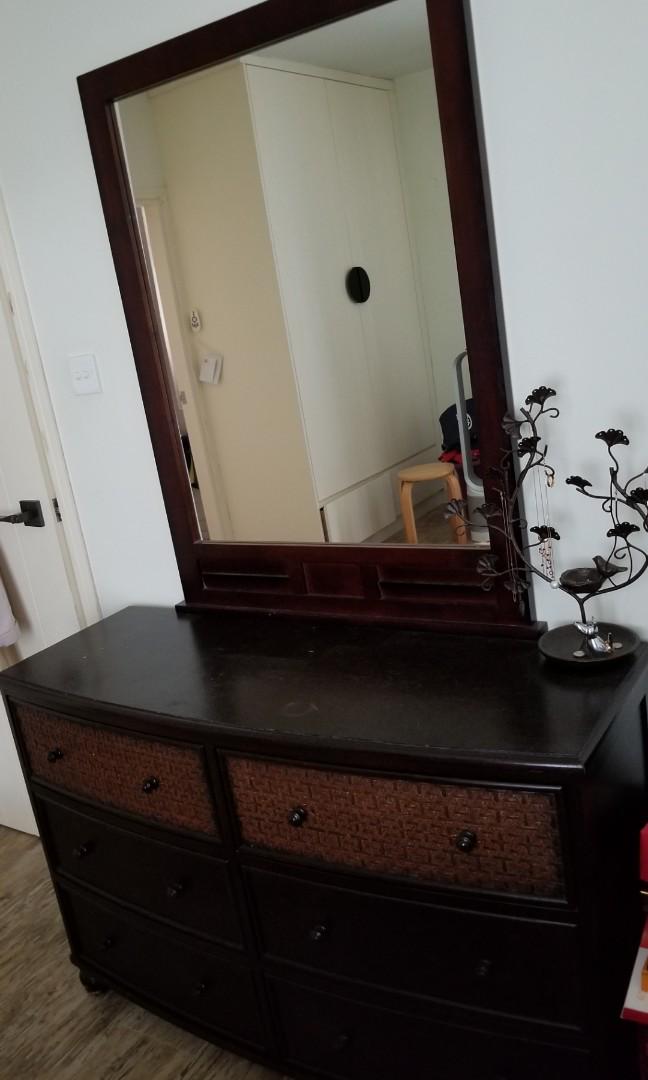 dresser and side tables