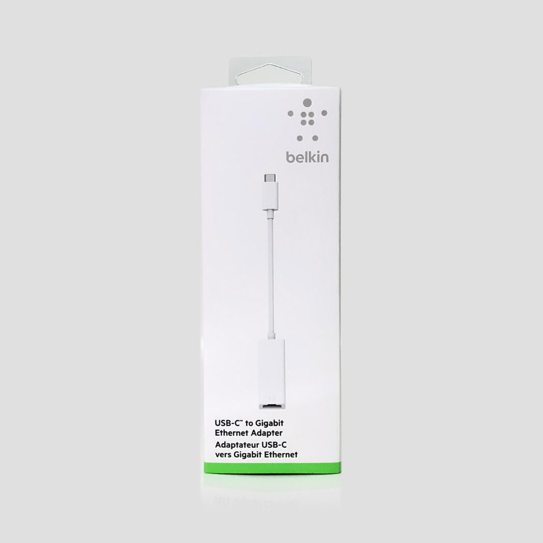 Belkin Usb C To Gigabit Ethernet Adapter Electronics