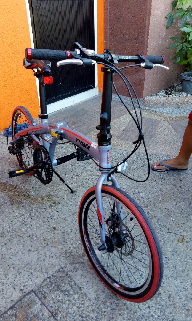 folding bike trinx
