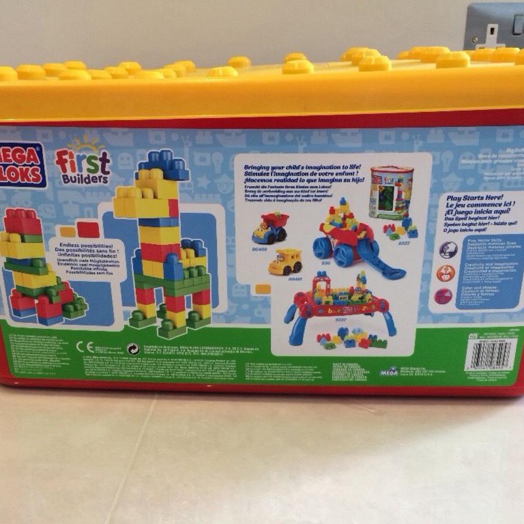 Mega bloks 220 piece tub top