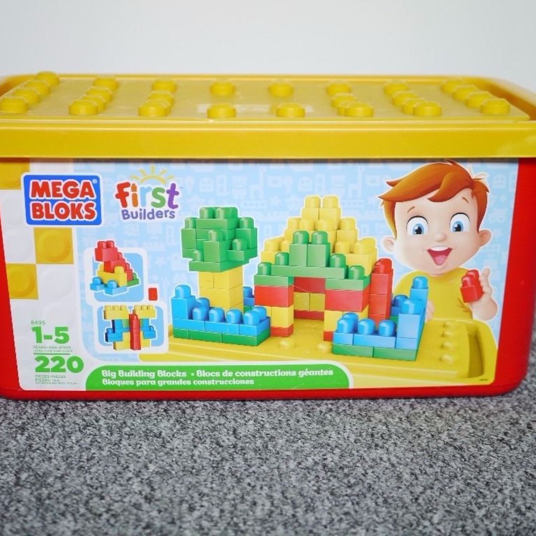 mega bloks 220 piece tub