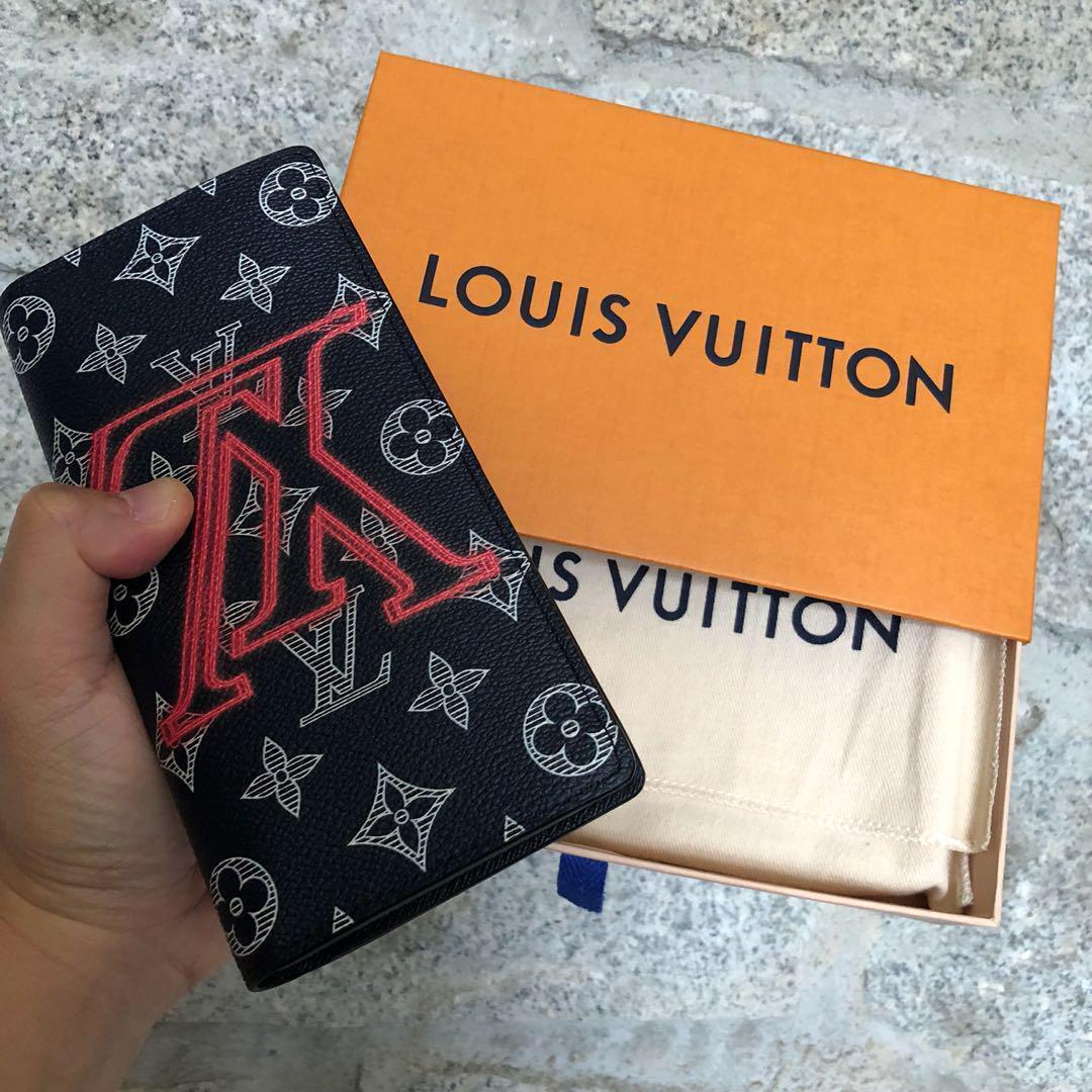 BNIB Authentic Louis Vuitton LV Upside down wallet, Luxury, Bags