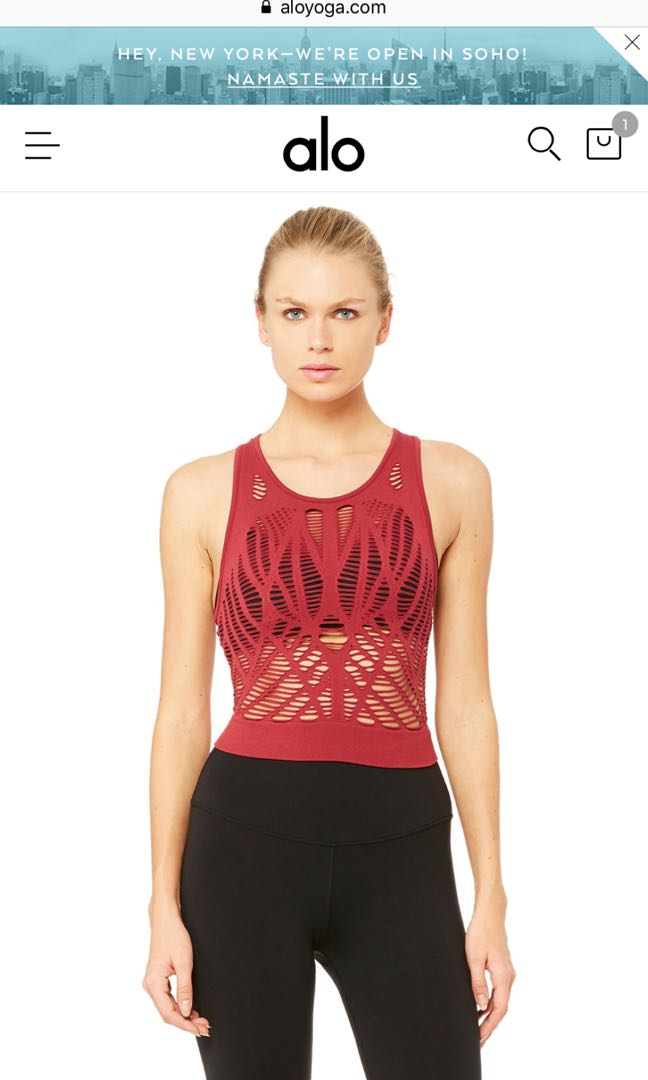 alo yoga vixen tank