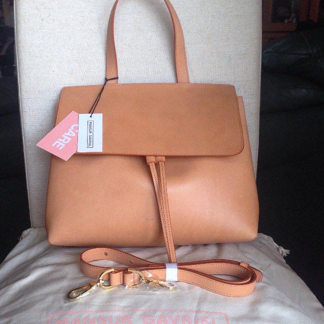 Bnwt Mansur Gavriel Lady Bag In Cammello Rosa Women S Fashion Bags Wallets On Carousell