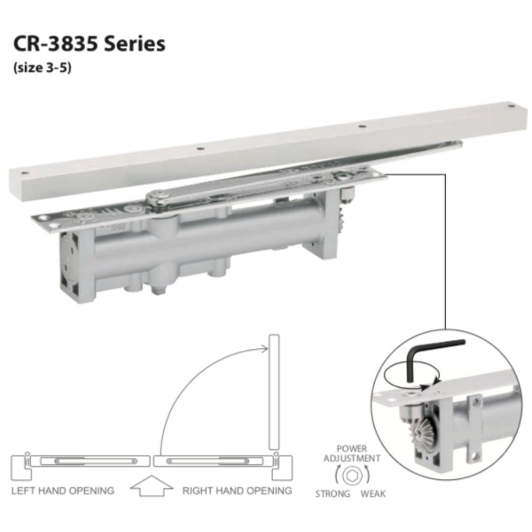 Bonco Crs 3835 Concealed Closer En 3 5 Up To 100kgs 1250mm Width