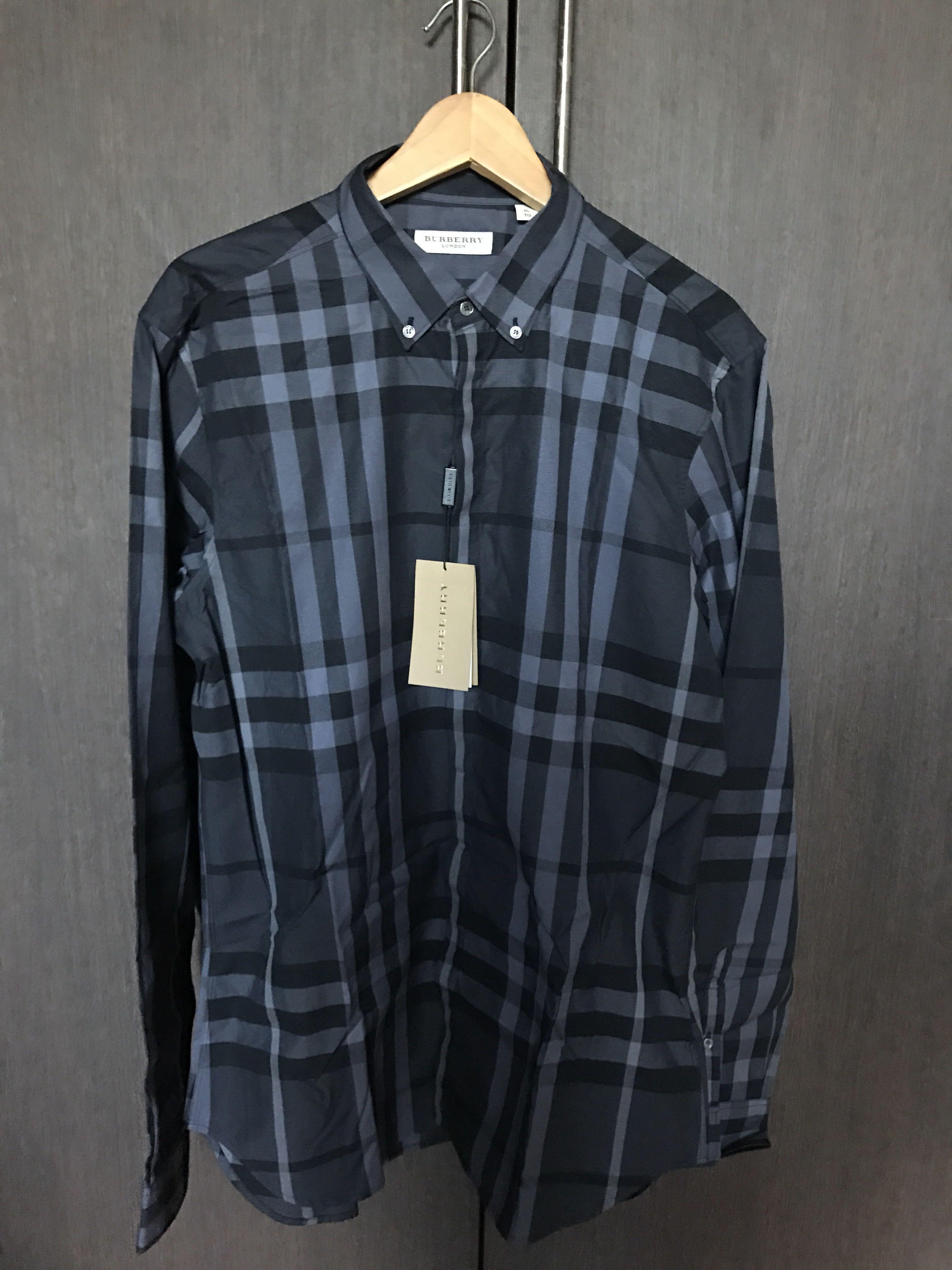 Brand new men Burberry shirt in size XL, Men's Fashion, Tops & Sets, Formal  Shirts on Carousell