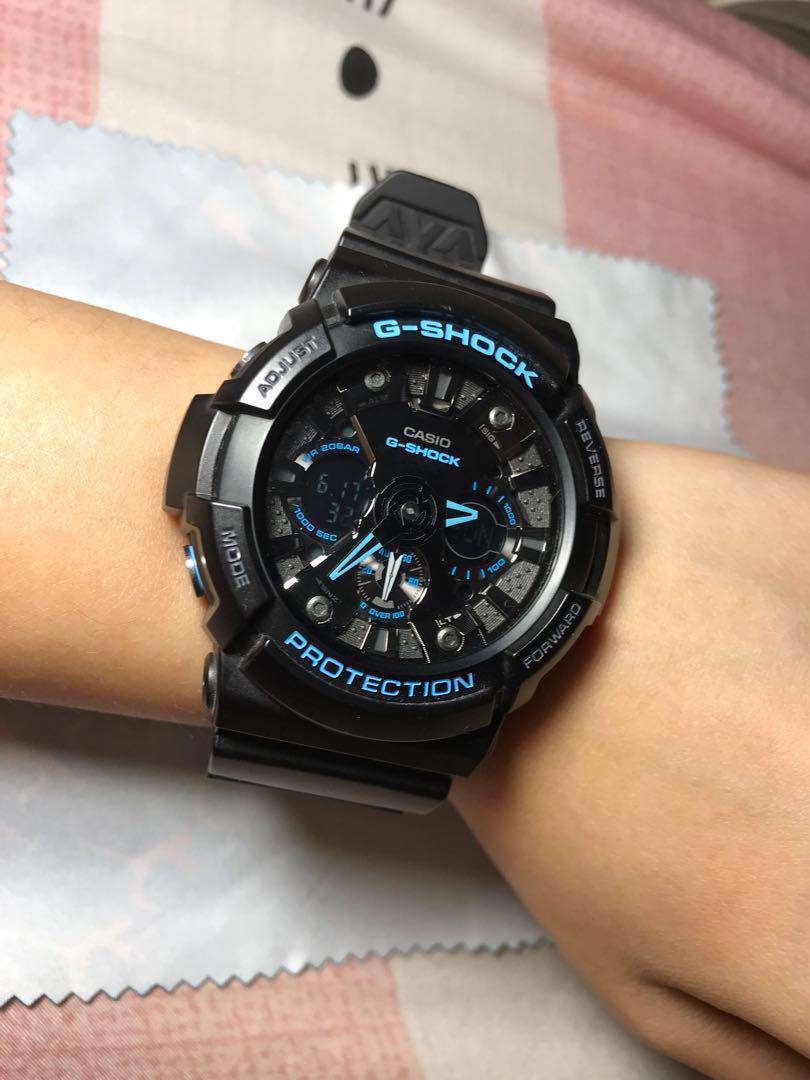 Casio Gshock Ga201ba black blue Carousell