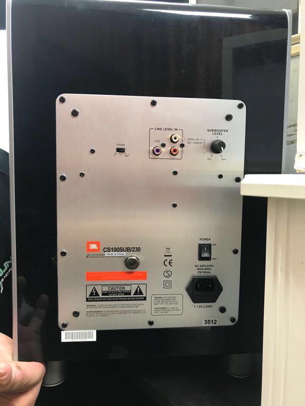 Jbl cs100sub sales