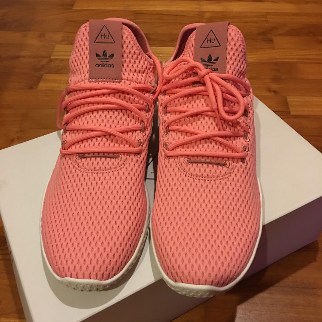 Adidas x Pharrell Williams Tennis HU Tactile Rose Raw Pink