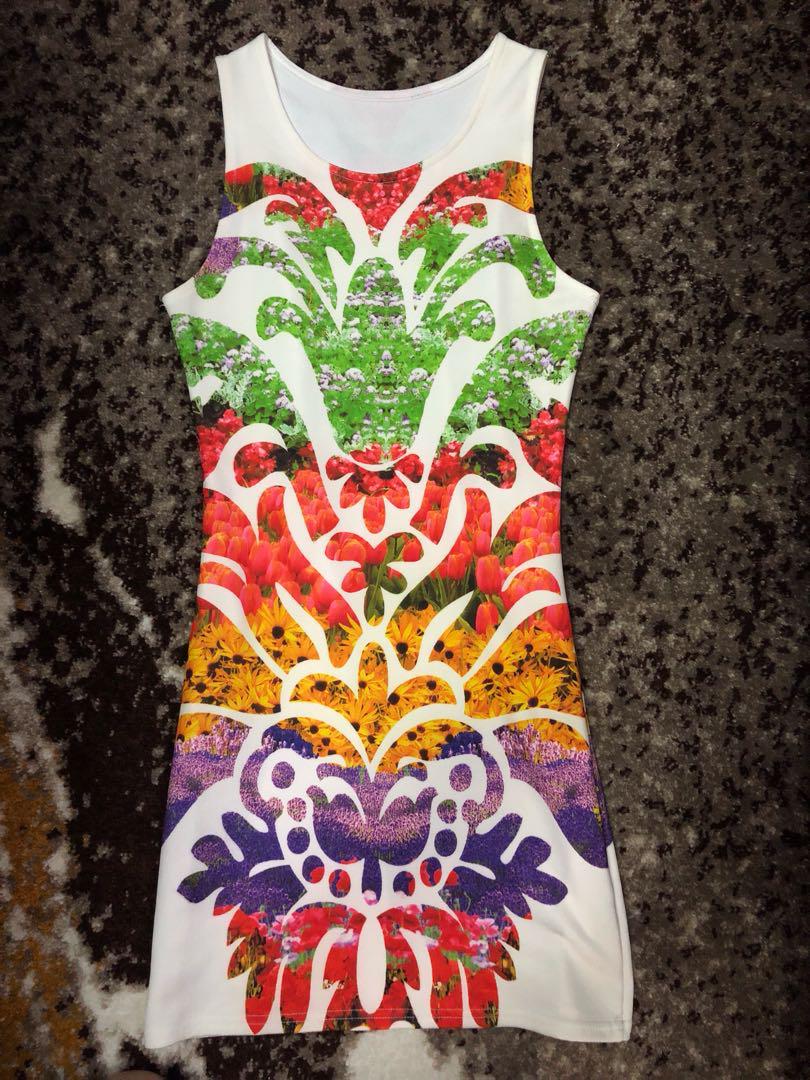 funky print dresses