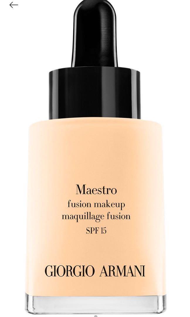 maestro fusion makeup giorgio armani