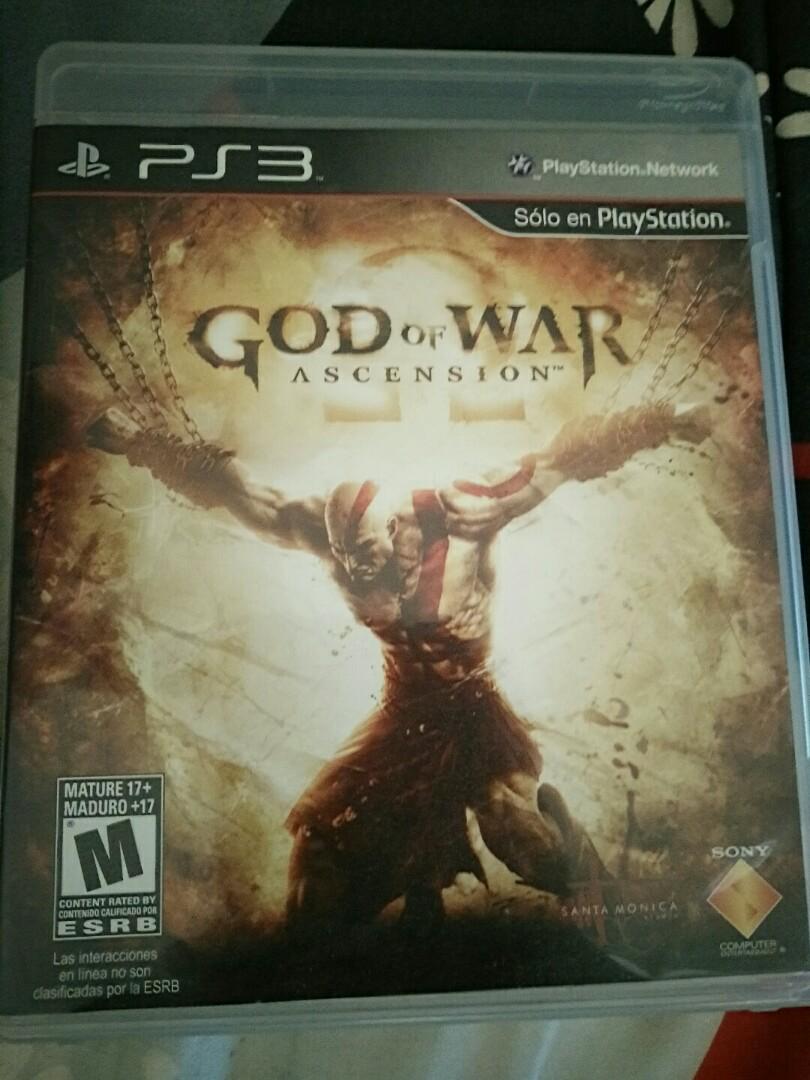 God Of War Ascension Video Gaming Video Games Playstation On Carousell