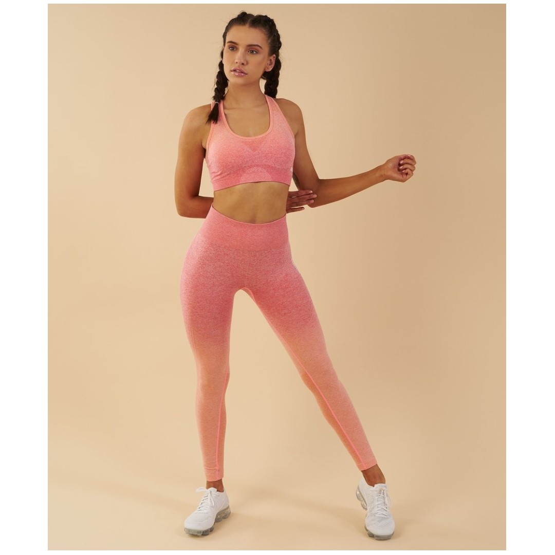 Gymshark peach coral ombre cheap