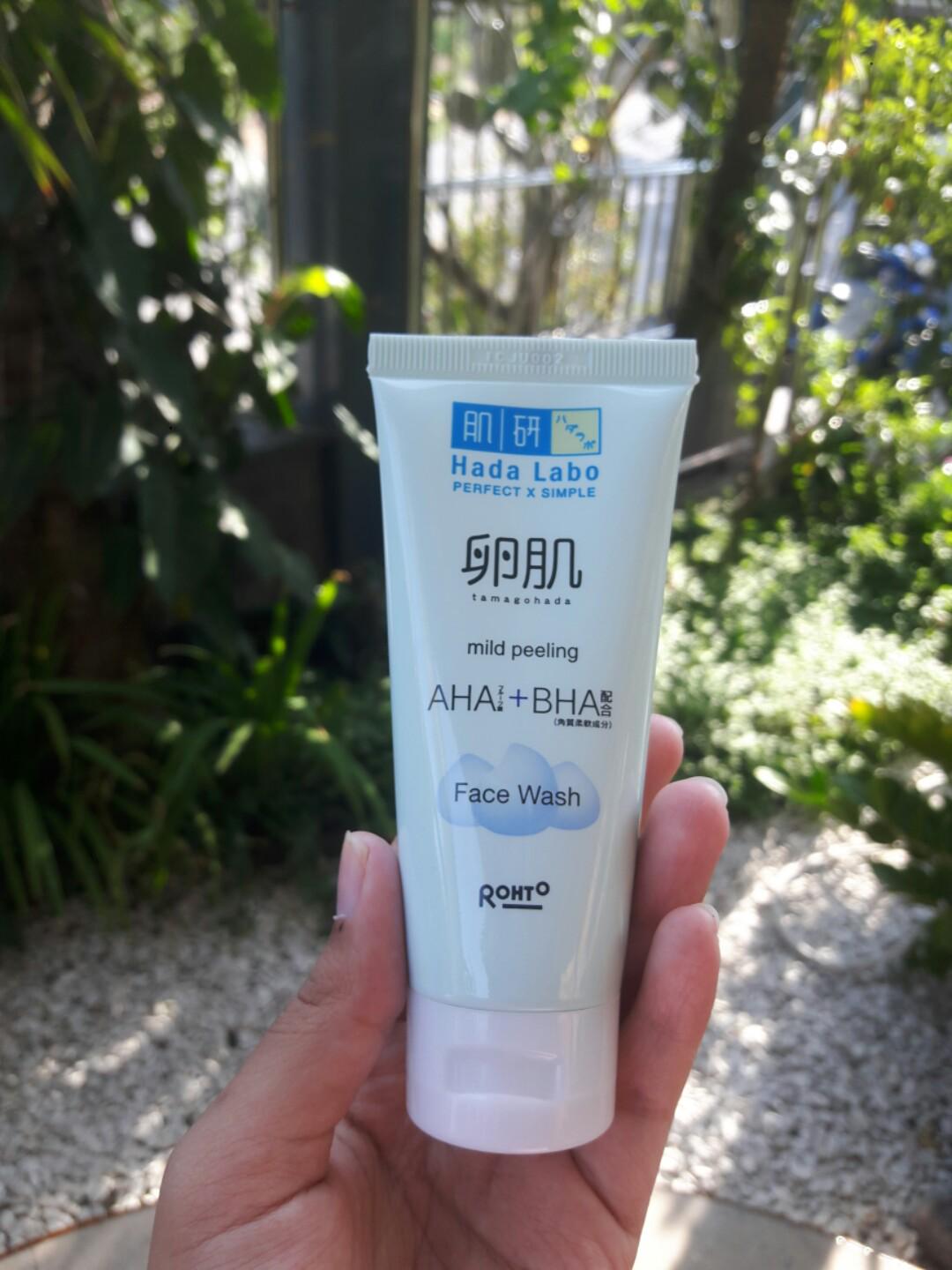 hada labo face wash 50g