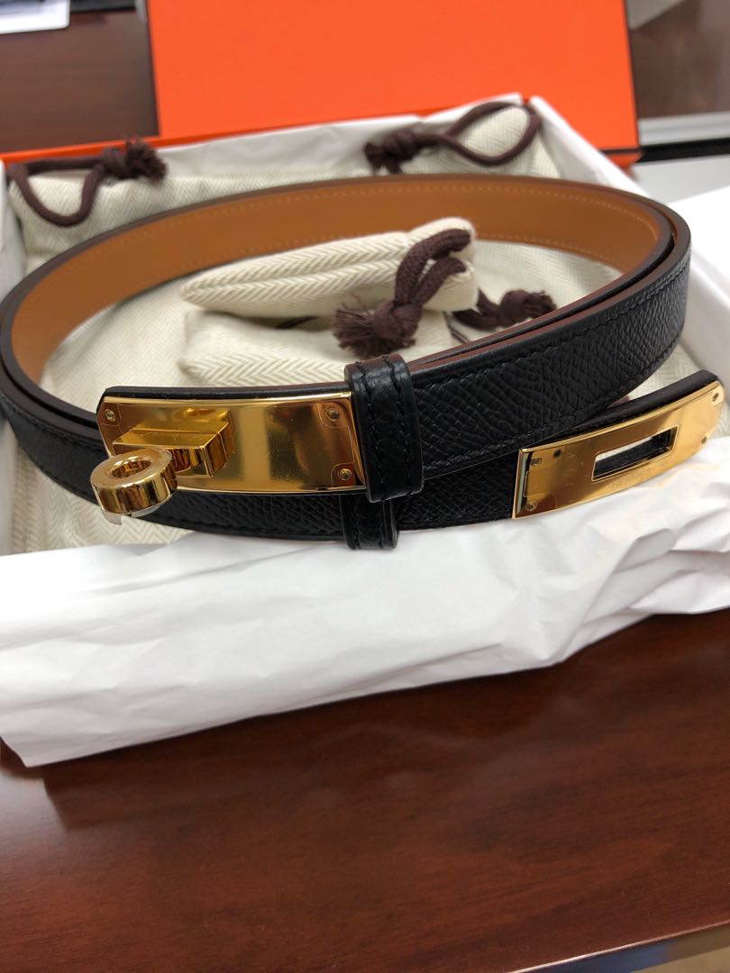 Hermes Kelly belt, Luxury, Accessories on Carousell