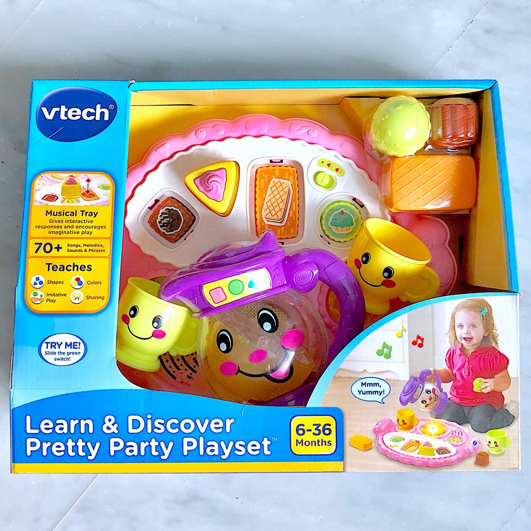 vtech pretty party playset
